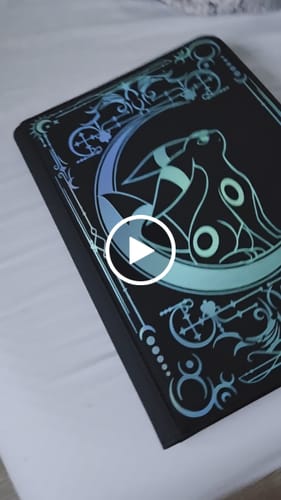 Customer video review of Lunar Shadow Shiny 9-Pocket Trading Card Binder