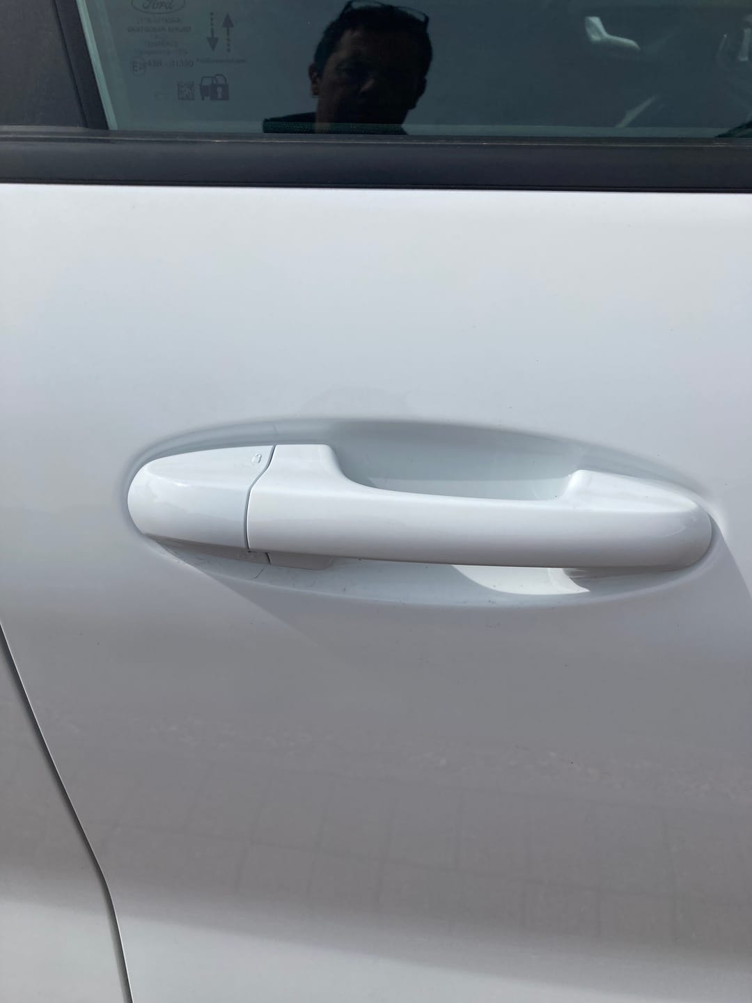 Customer photo review of Standard Door Handle Lock Cover Mk8/8.5 Fiesta / Mk2/2.5 Puma