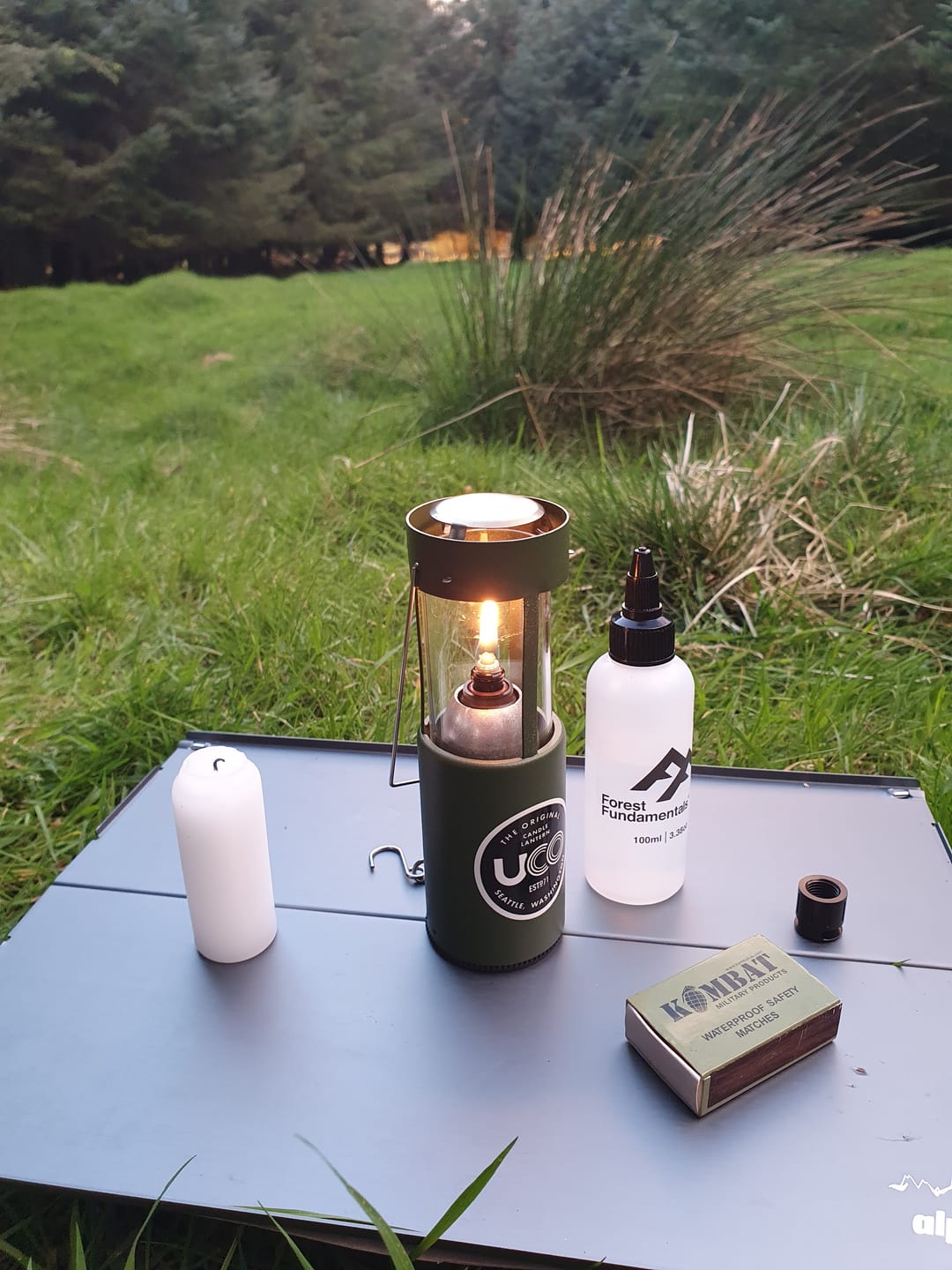 Customer photo review of Oil Inserts for Use with UCO Original Lanterns