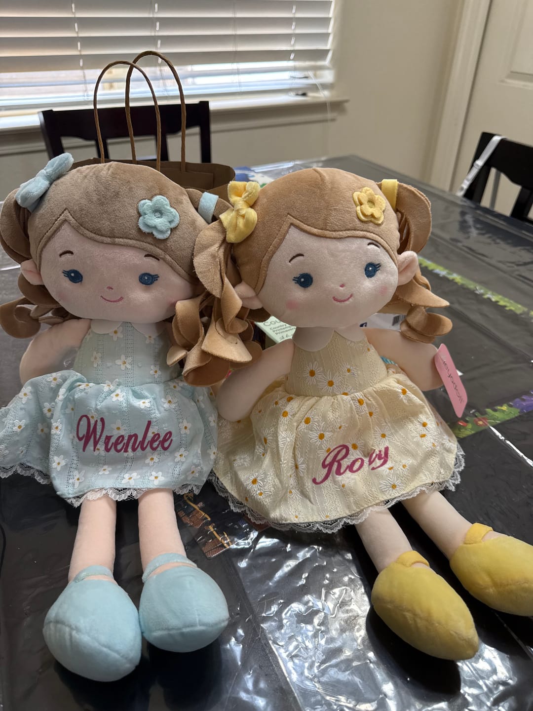 Customer photo review of Personalized Melia Girl - Blue