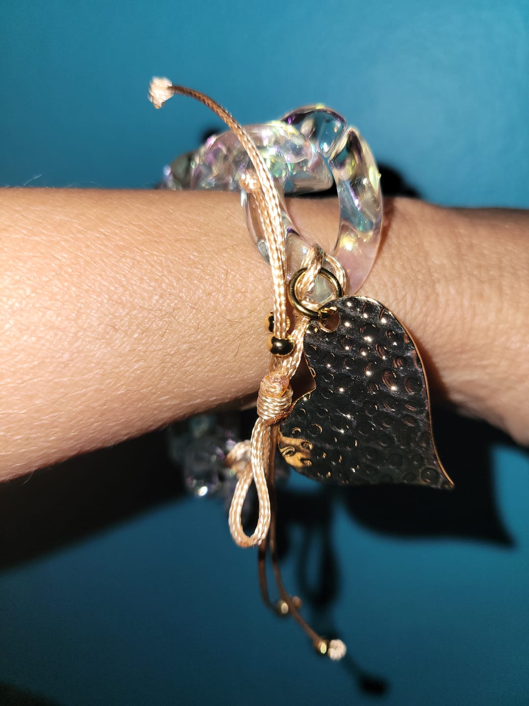 Customer photo review of Glam Transparent Bracelet