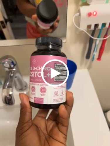 Customer video review of Inositol+ Capsules - Hormone Balance & Healthy Ovarian Support for Women