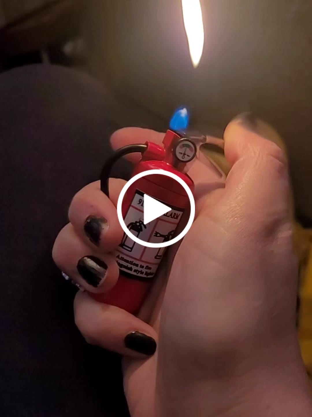 Customer video review of Fire Extinguisher Lighter