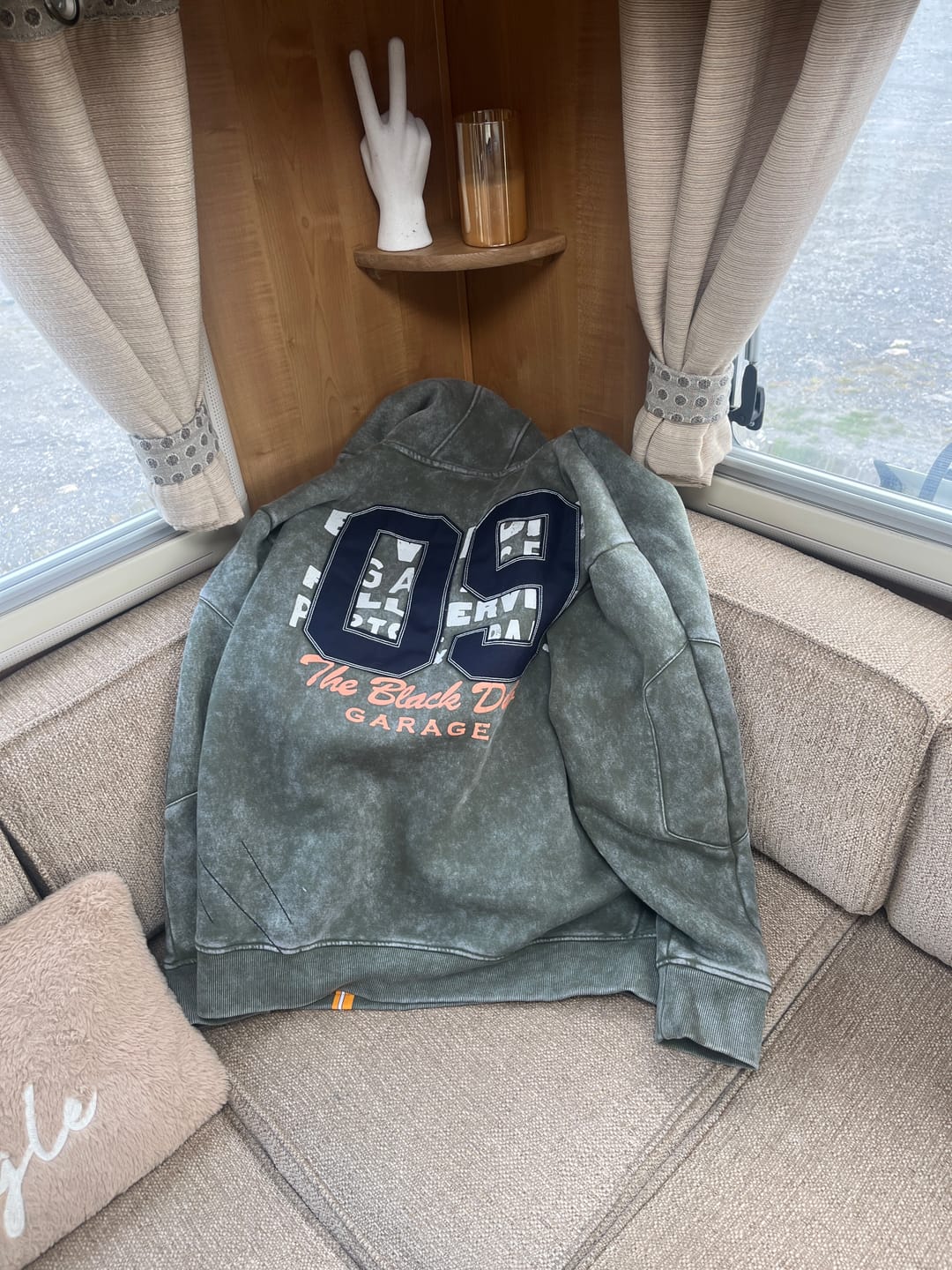 Customer photo review of Green Parts & Spares '09' Hoodie