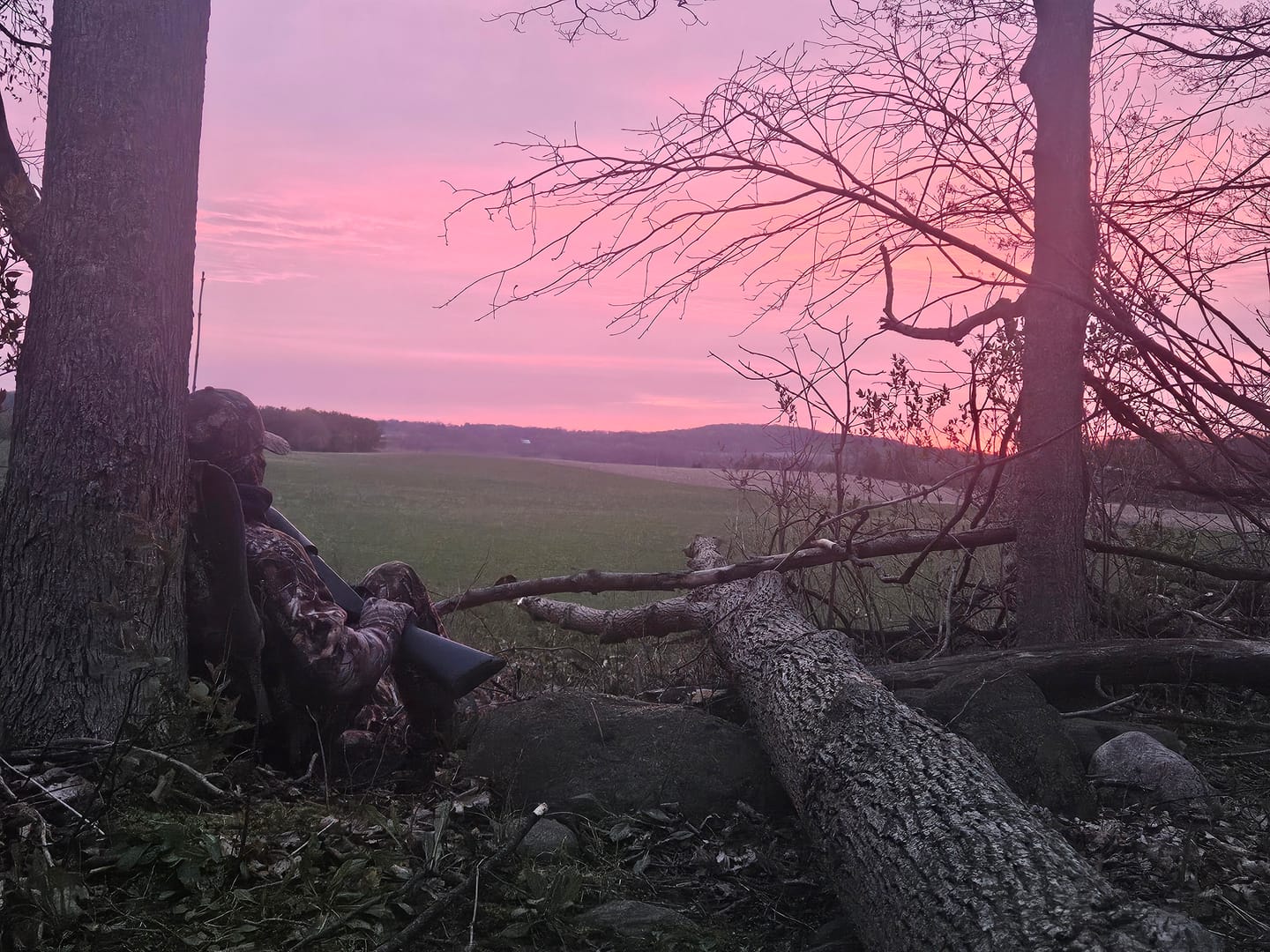 Customer photo review of StrutBack Turkey Hunting Vest with Kickstand | Long Sit Turkey Vest Seat Cushion | Green & Camo Hunting Vest