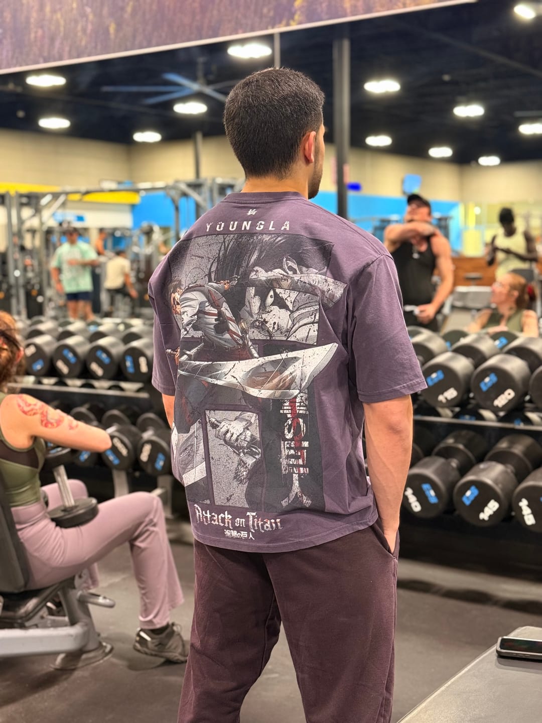 Customer photo review of 4191 - AOT©  x YLA Classic Tees