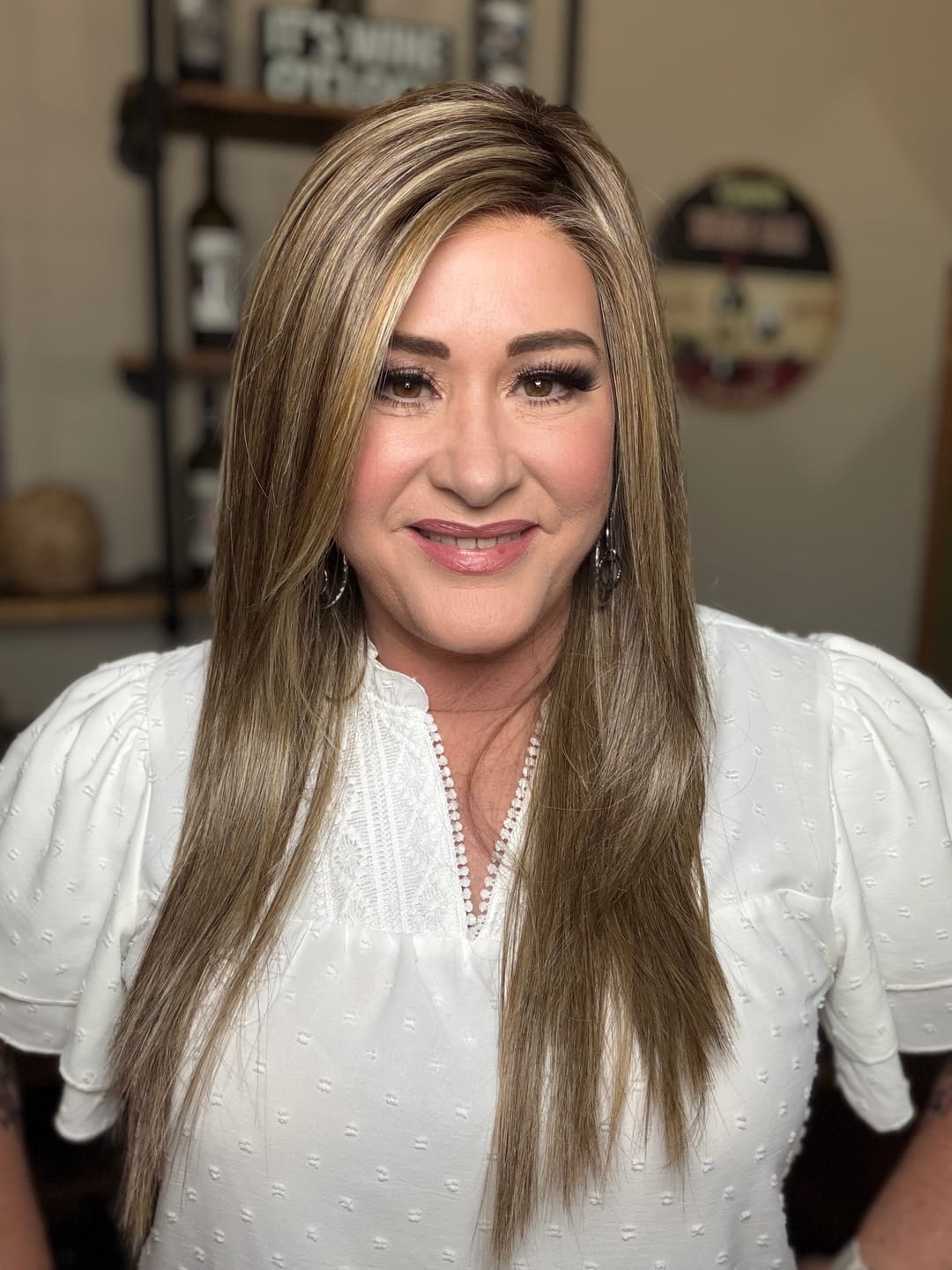 Customer photo review of RUNWAY MODEL - Mocha Latte