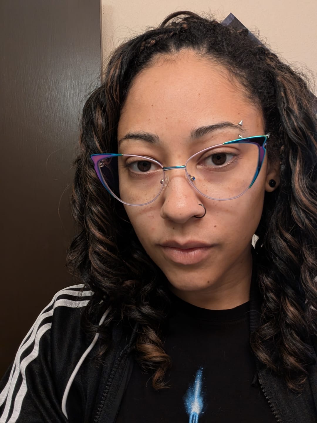 Customer photo review of Mael Eyeglasses