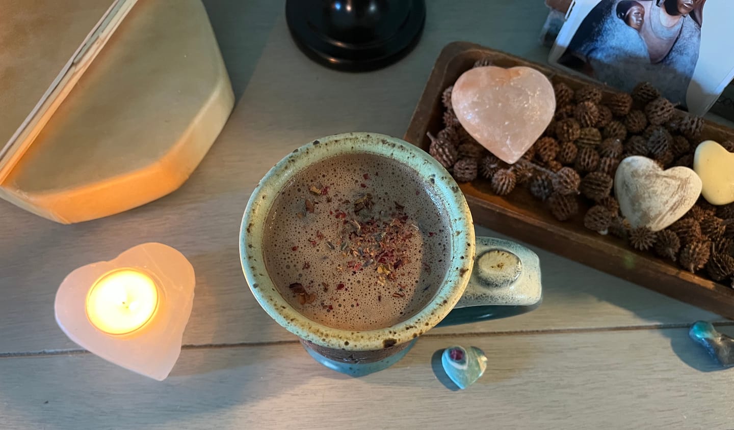 Customer photo review of 100% Arriba Nacional Ceremonial-Grade Cacao Paste, Organic