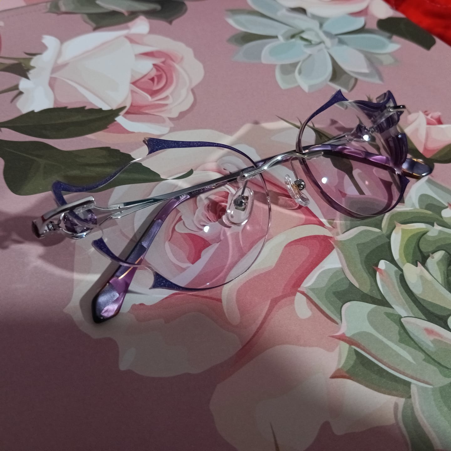 Customer photo review of Flare Eyeglasses