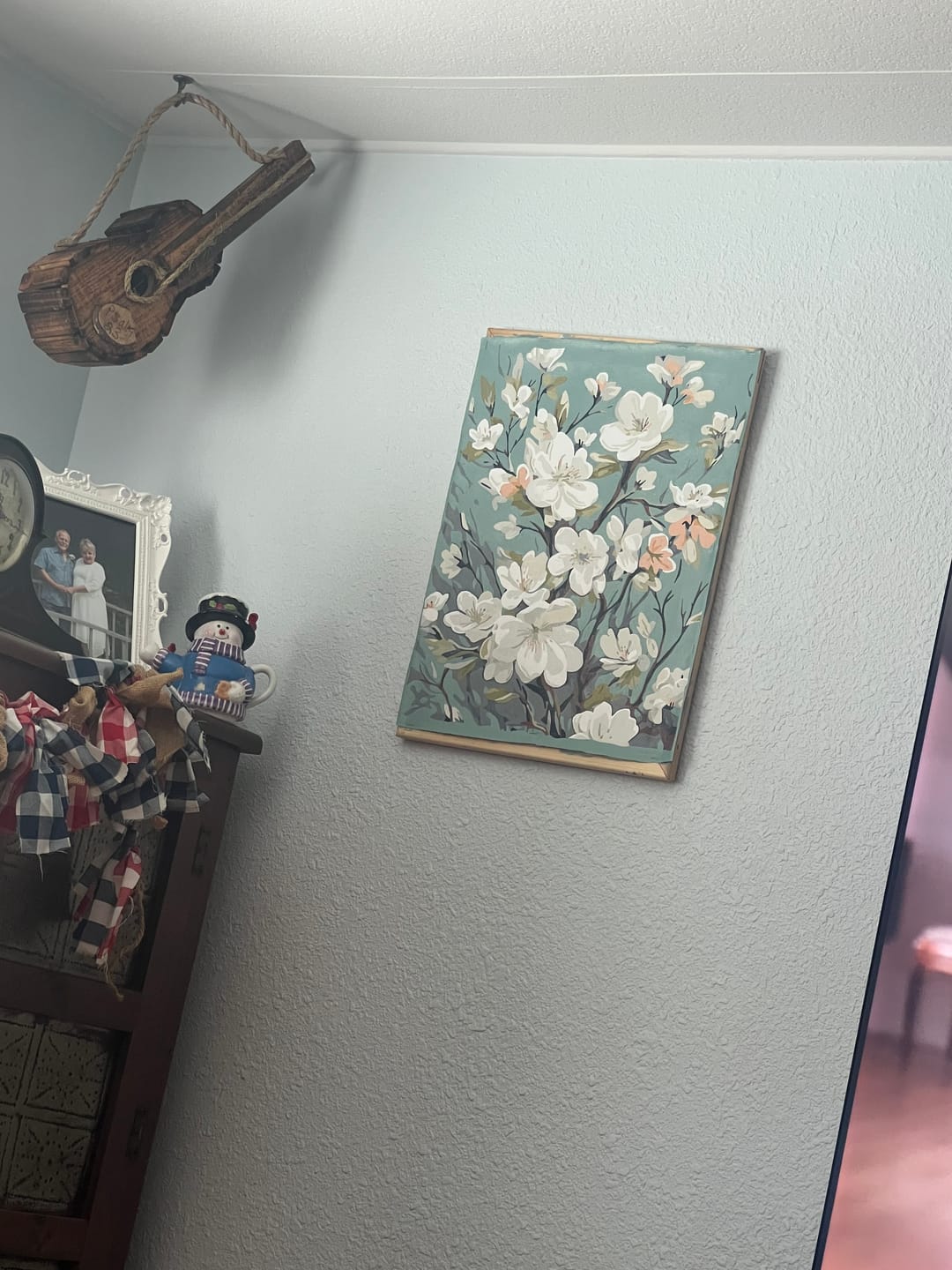 Customer photo review of Spring Blossom Tapestry