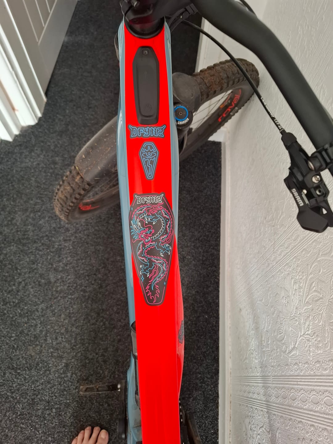 Customer photo review of Neon | Sticker Sheet