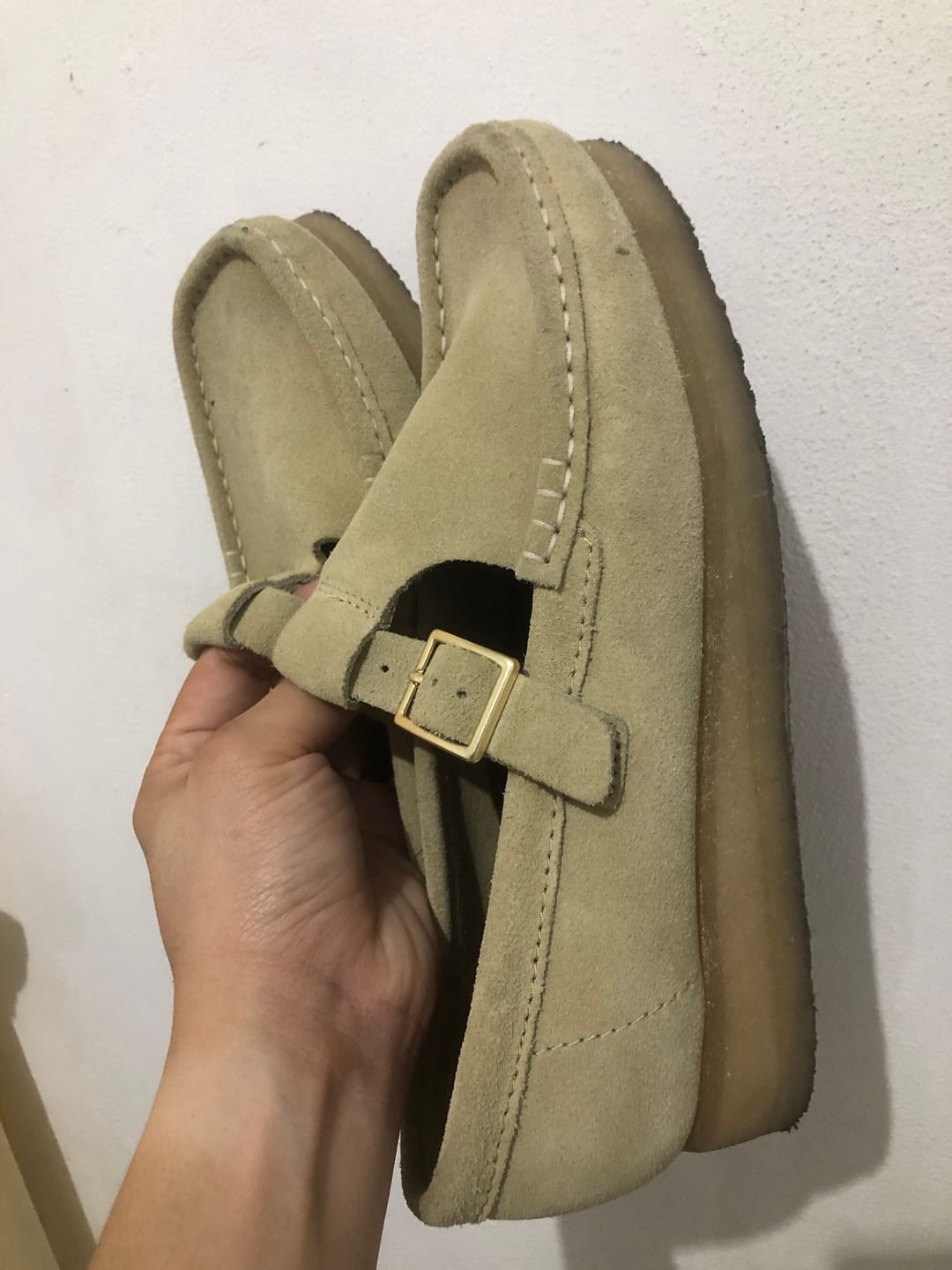 Customer photo review of Wallabee T Bar