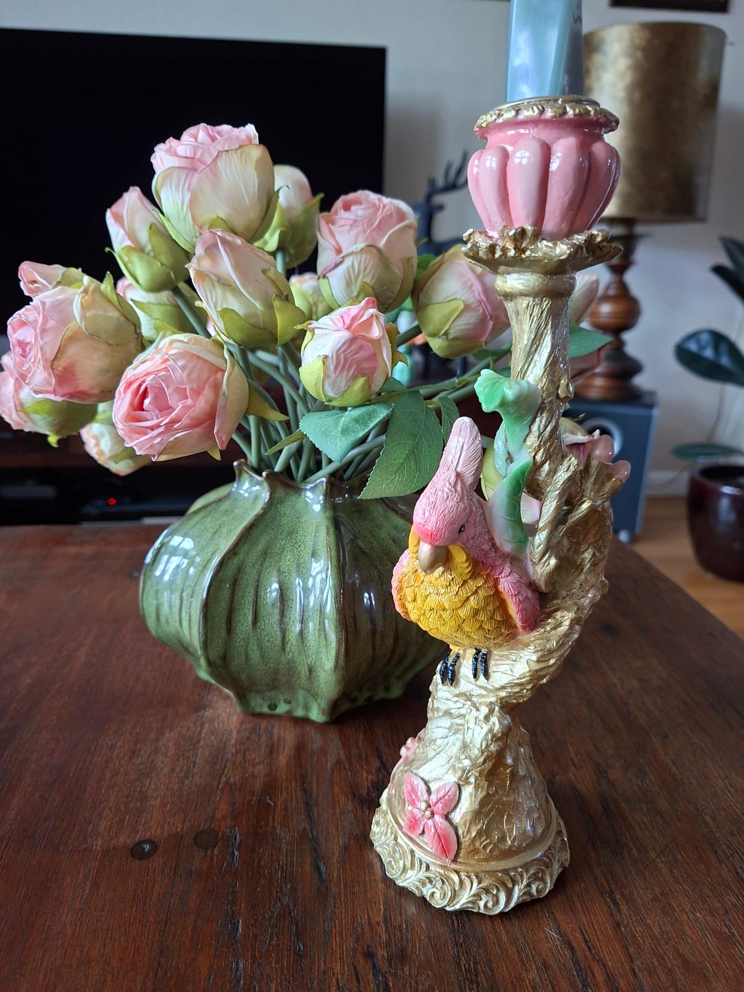 Customer photo review of Mini Rozen Boeket - Roze (20 rozen)