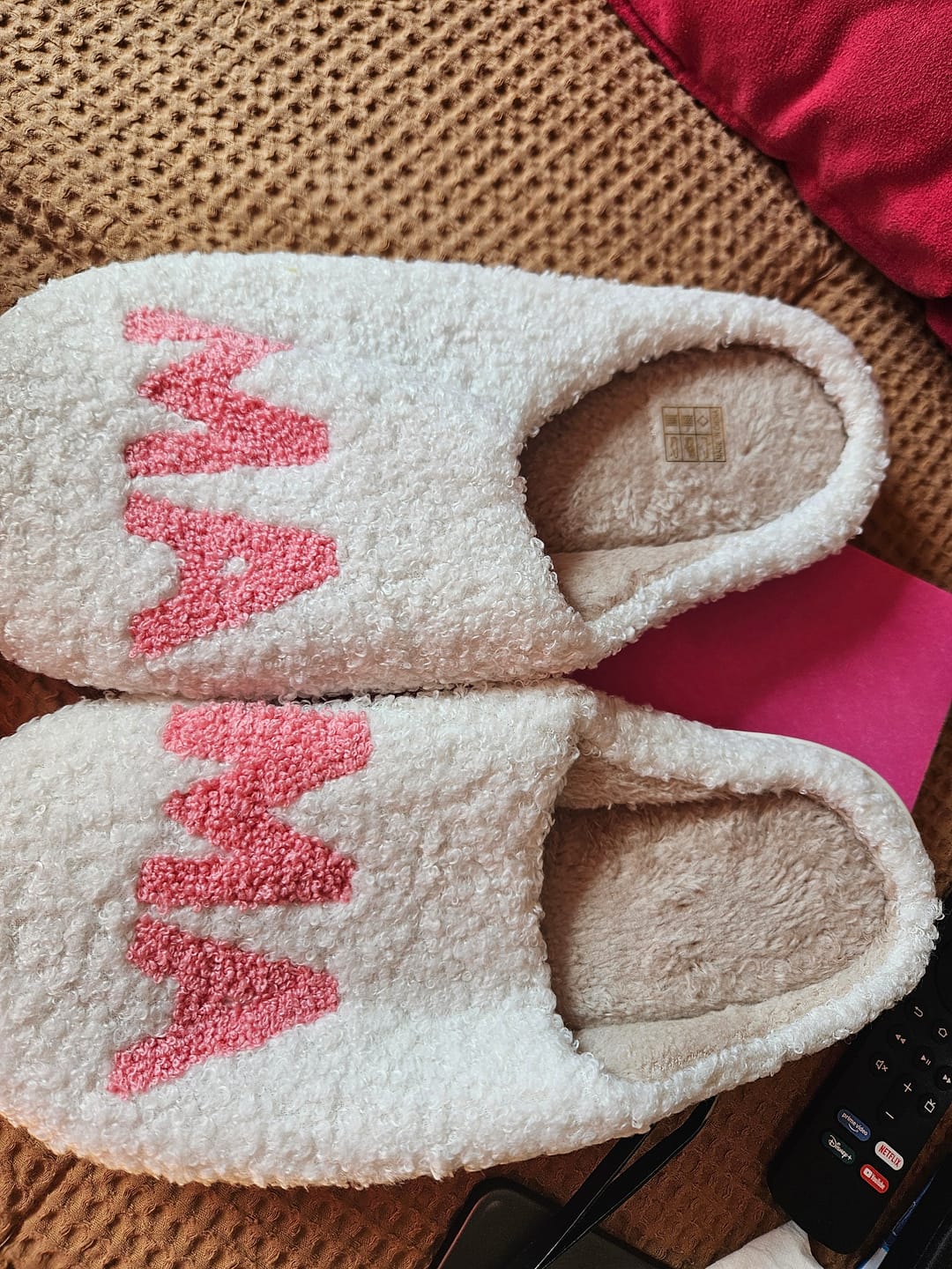 Customer photo review of Mom Essential Slippers
