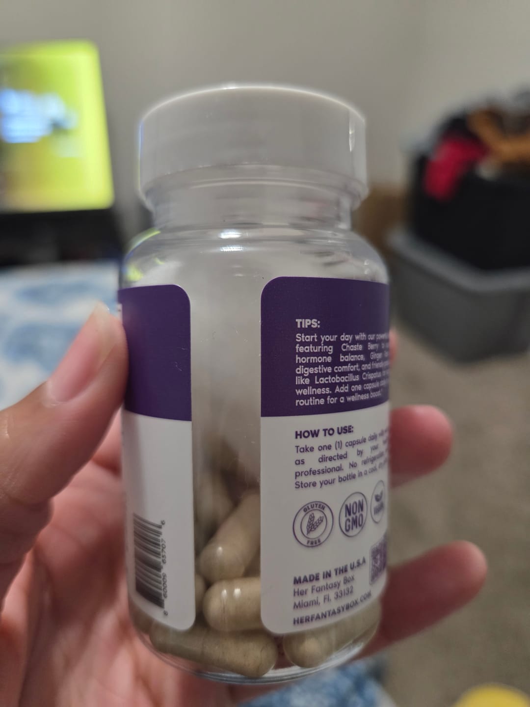 Customer photo review of Healthy Box Probiotics 3pk