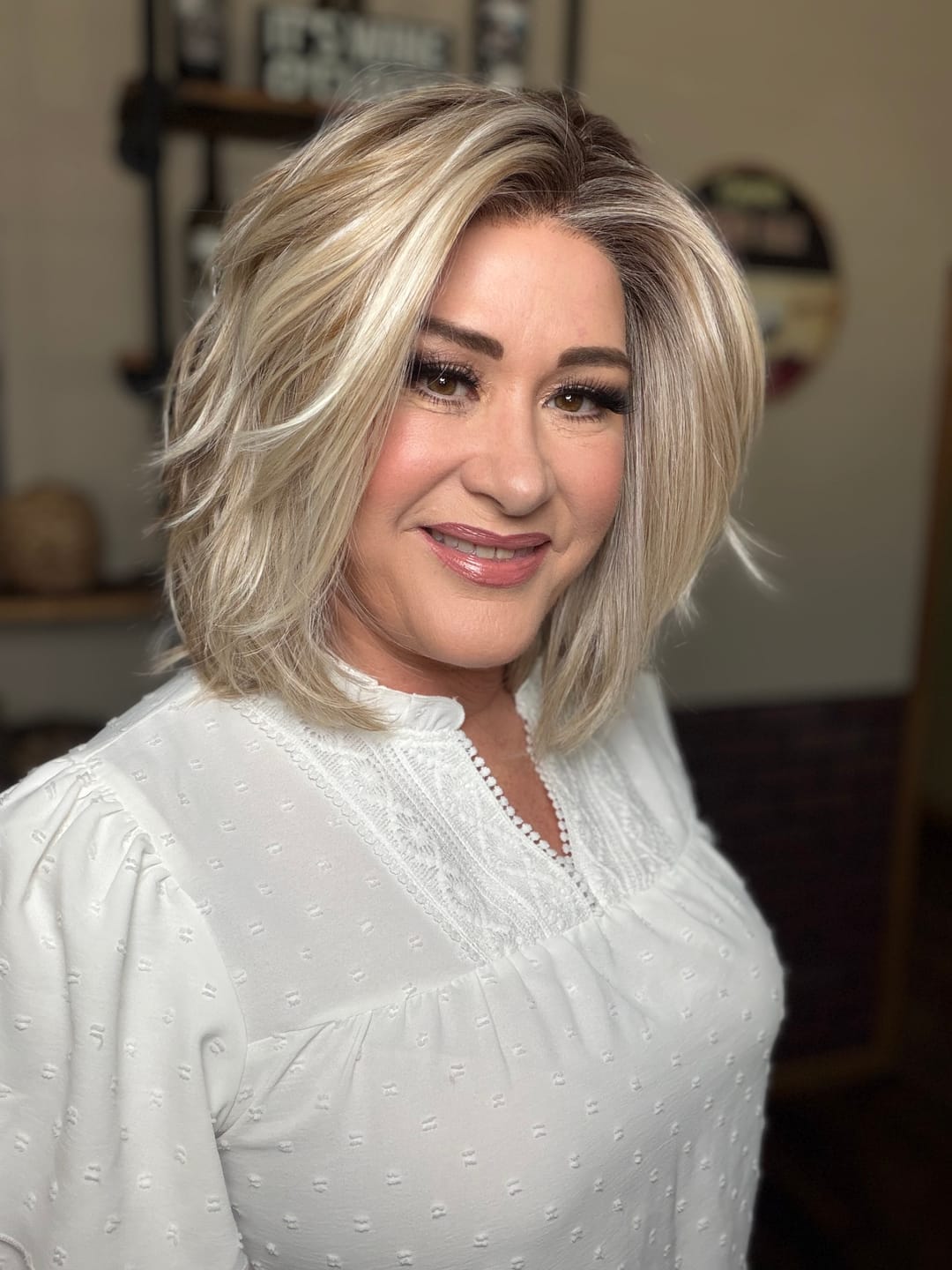 Customer photo review of TAKING FLIGHT - Neutral Sand Blonde