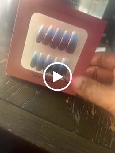 Customer video review of Custom Nail Design 90$