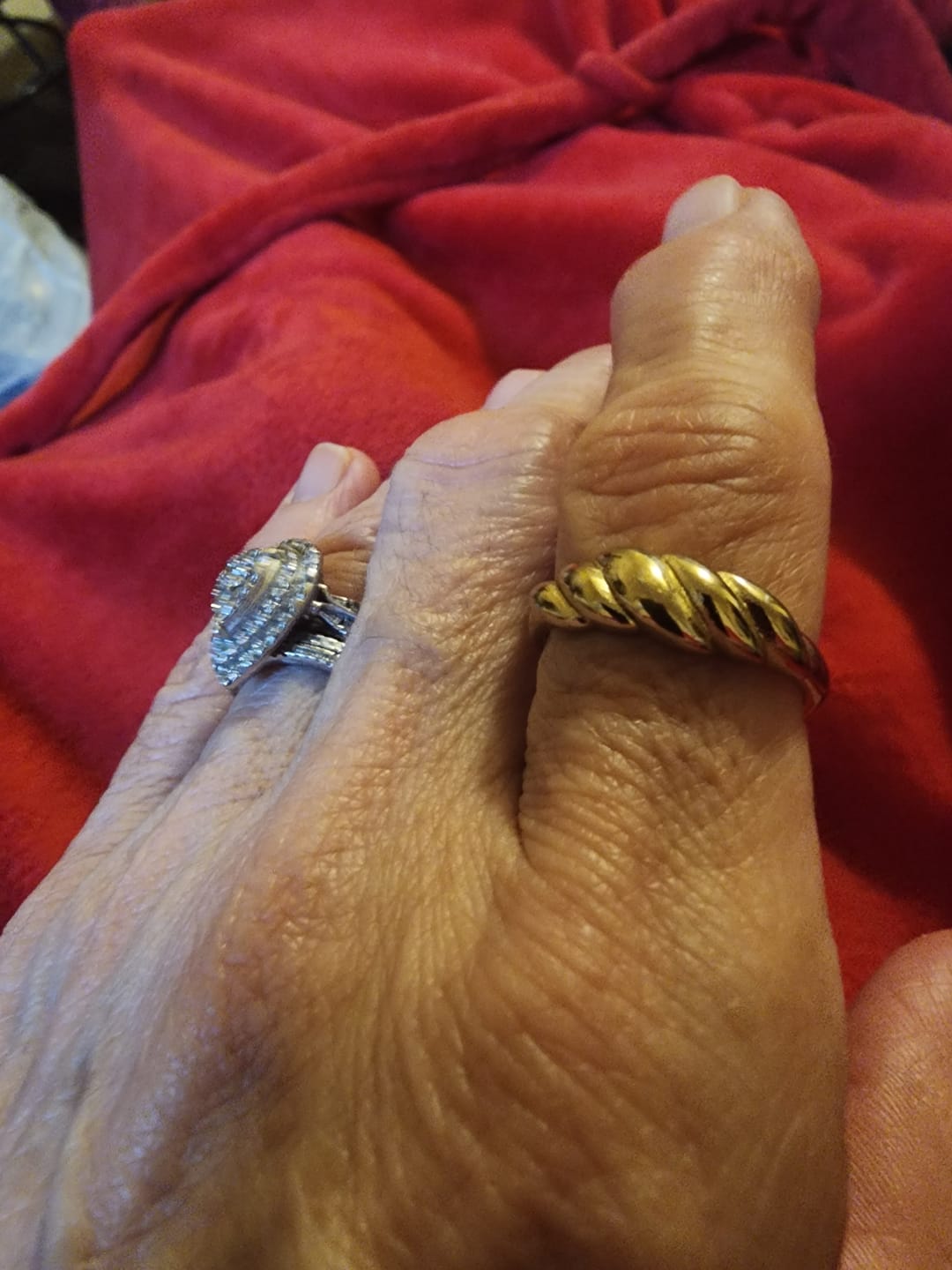 Customer photo review of Twisted Ring