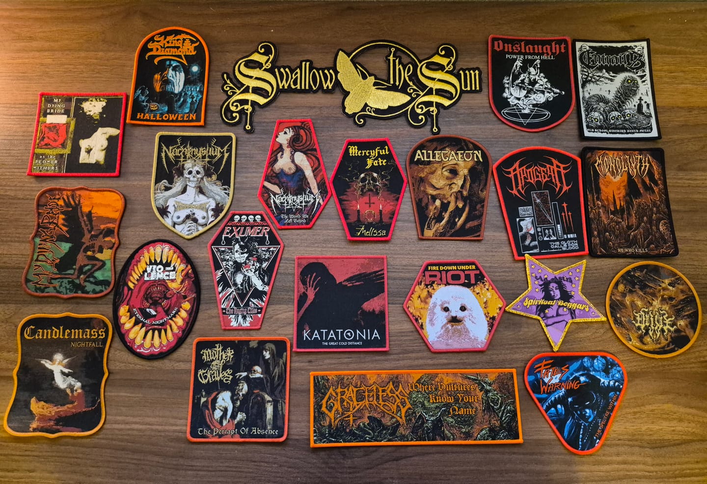 Customer photo review of Katatonia - The Great Cold Distance - Square Patch