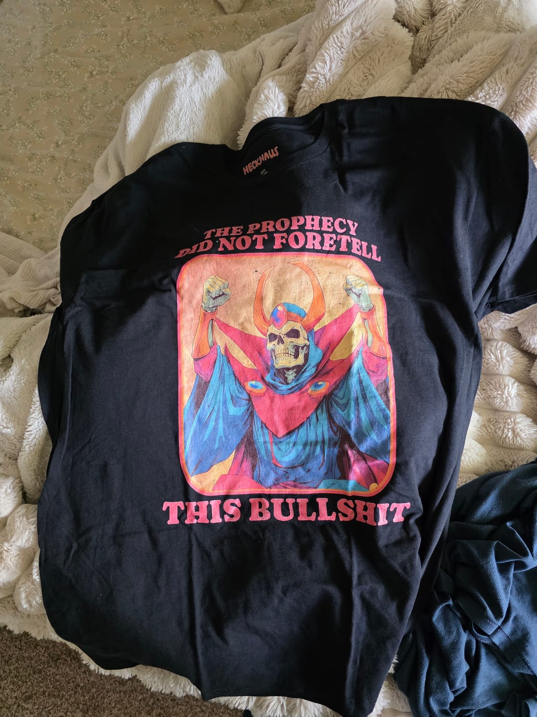 Customer photo review of Prophecy Failed T-Shirt