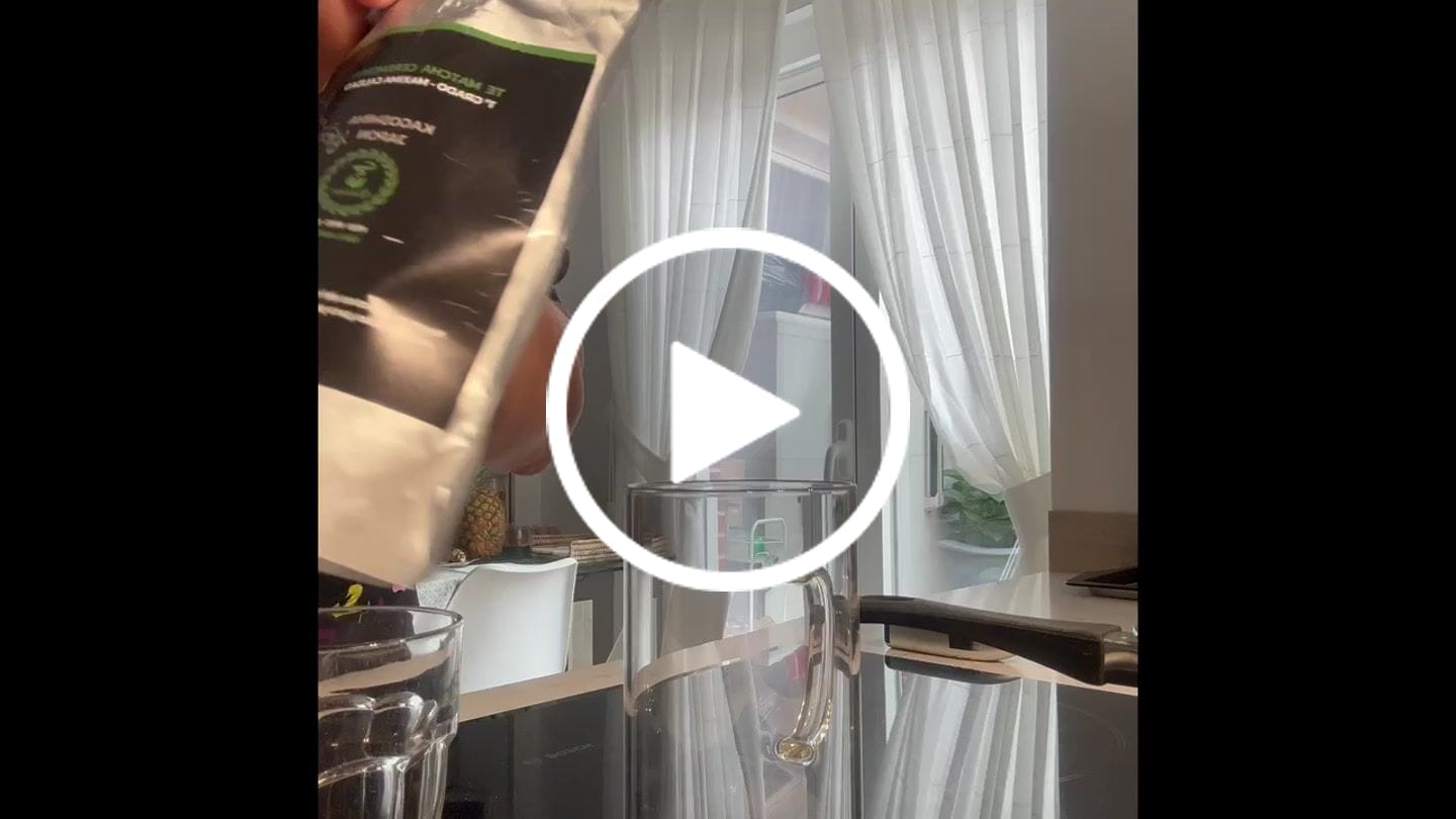 Customer video review of Té Matcha Ceremonial Japonés