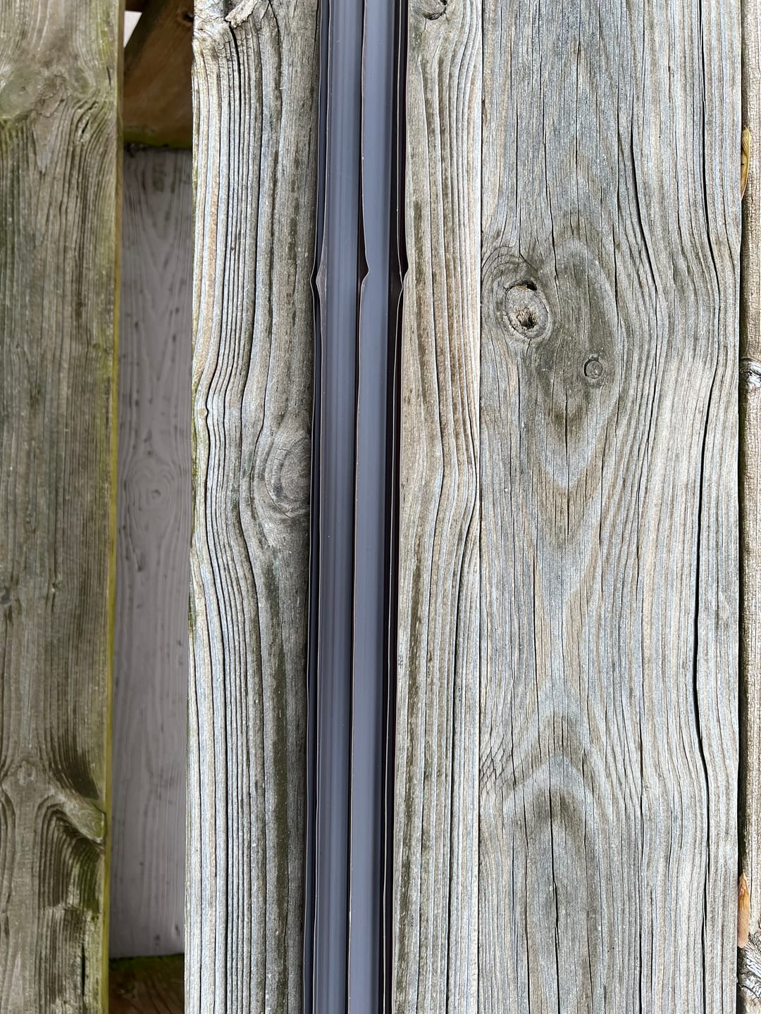 Customer photo review of Pease Slide-On Steel Door Sweep