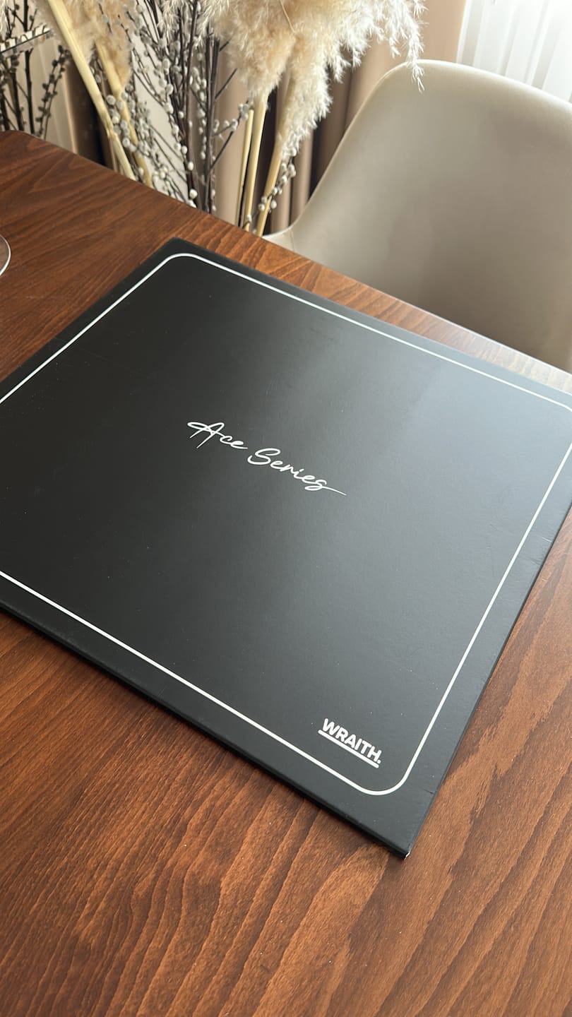 Customer photo review of Wraith Ace Series Poron Mousepad