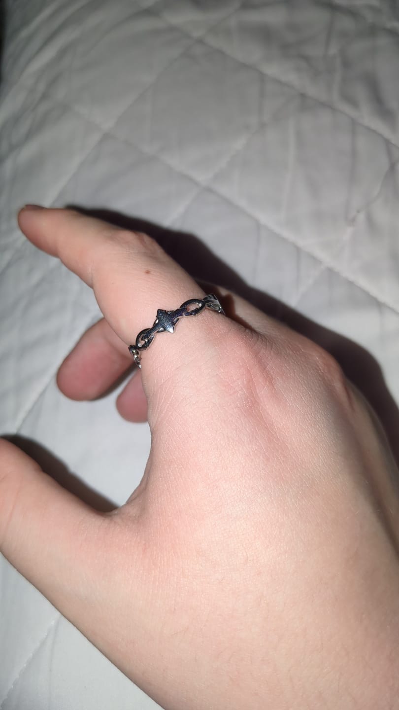 Customer photo review of BARBED WIRE RING