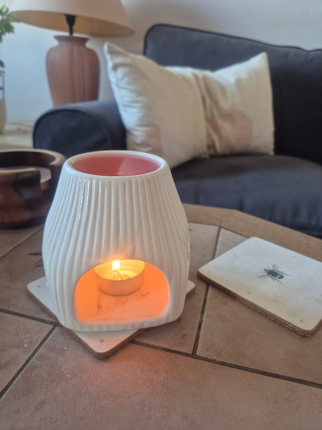 Customer photo review of Cherry Explosive - Gel wax melt