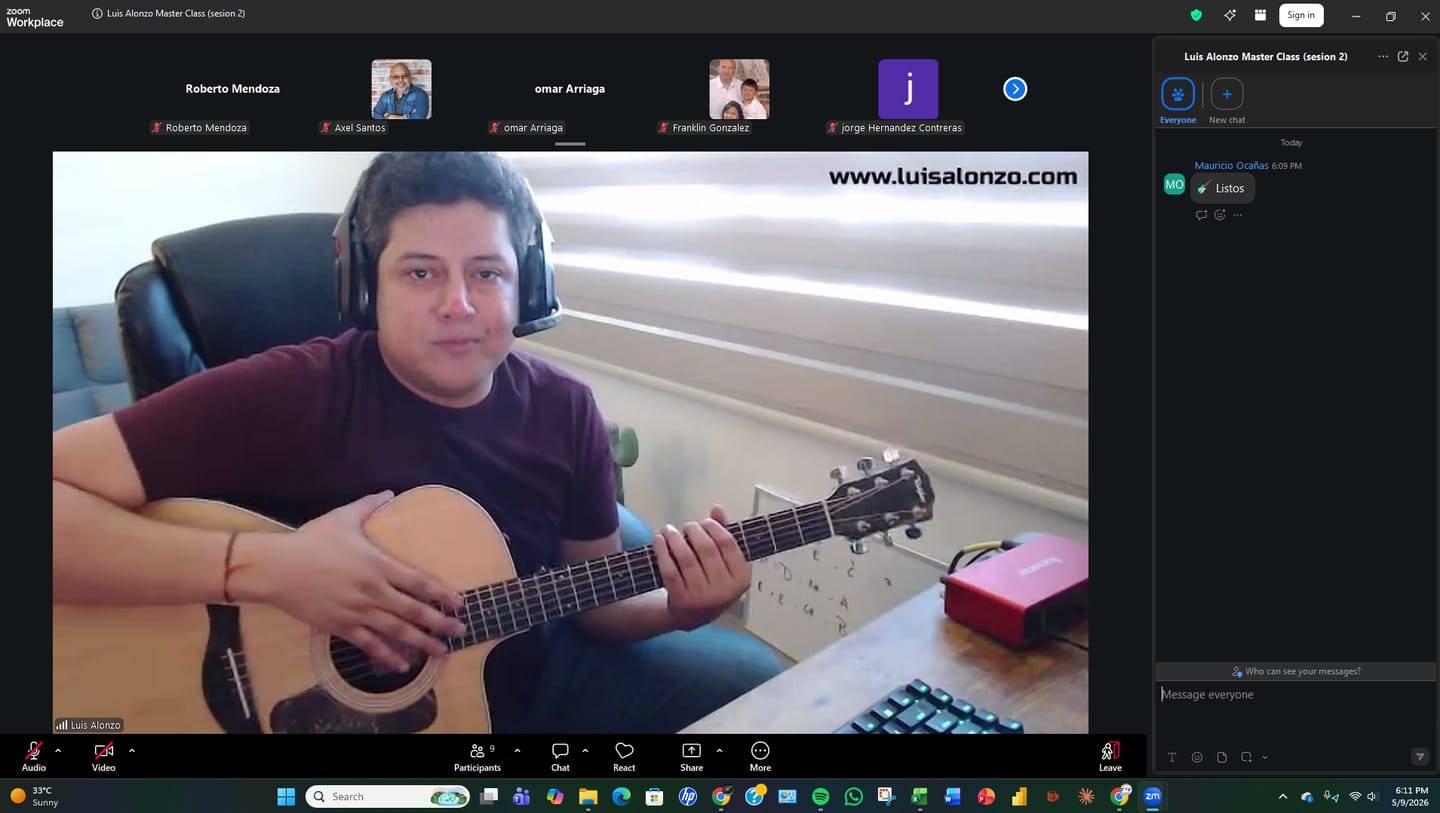 Customer photo review of Masterclass en linea - Lleva tu Guitarra al Siguiente Nivel