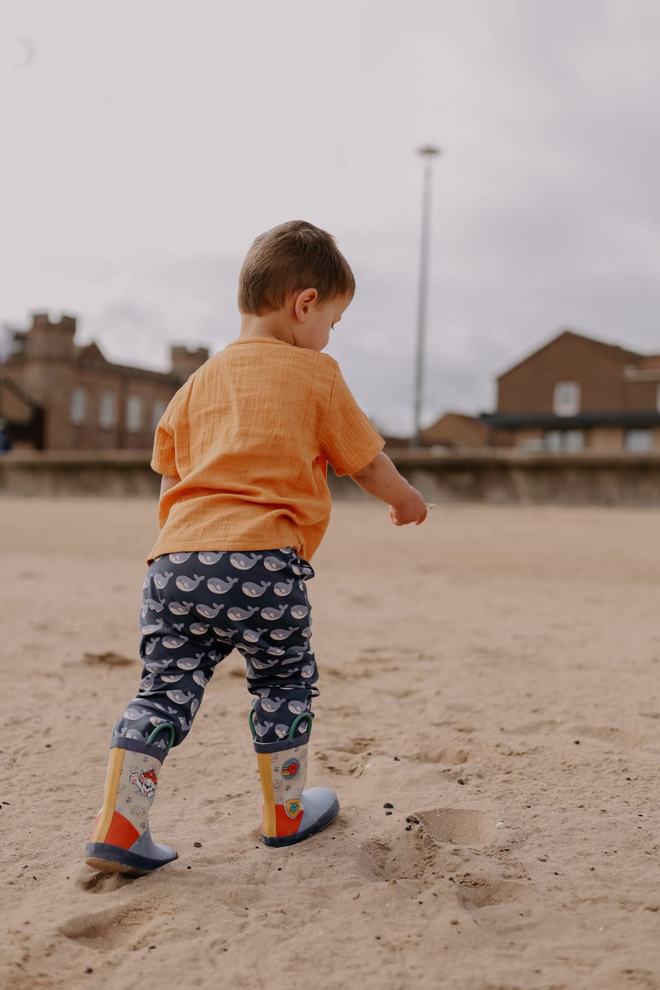 Customer photo review of Singing Whales Organic Comfy Joggers