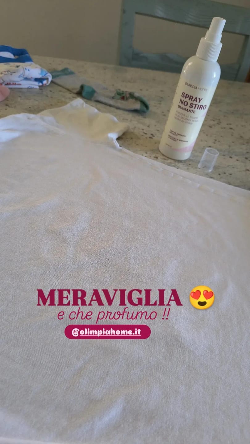 Customer photo review of Spray No Stiro Ml.200 - Rimuove le pieghe in 60 secondi