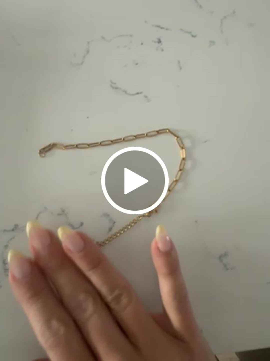 Customer video review of Maui Paperclip Bracelet