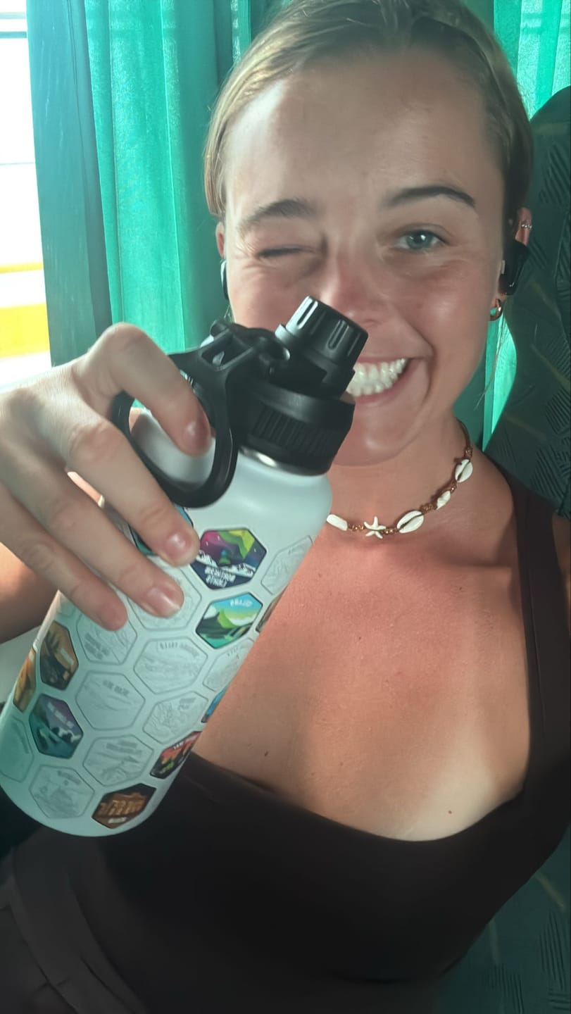 Customer photo review of Chug Lid
