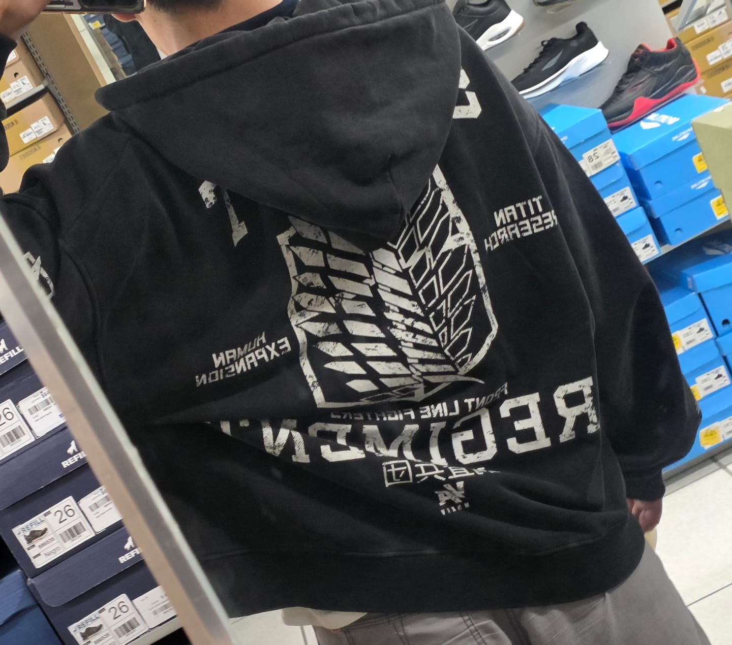 Customer photo review of 5138 - AOT©  x YLA Zip-Up Hoodies