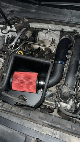 Customer photo review of Air Intake Induction Kit For Audi A3 Q3 VW Golf GTI MK7 EA211 1.4 1.2