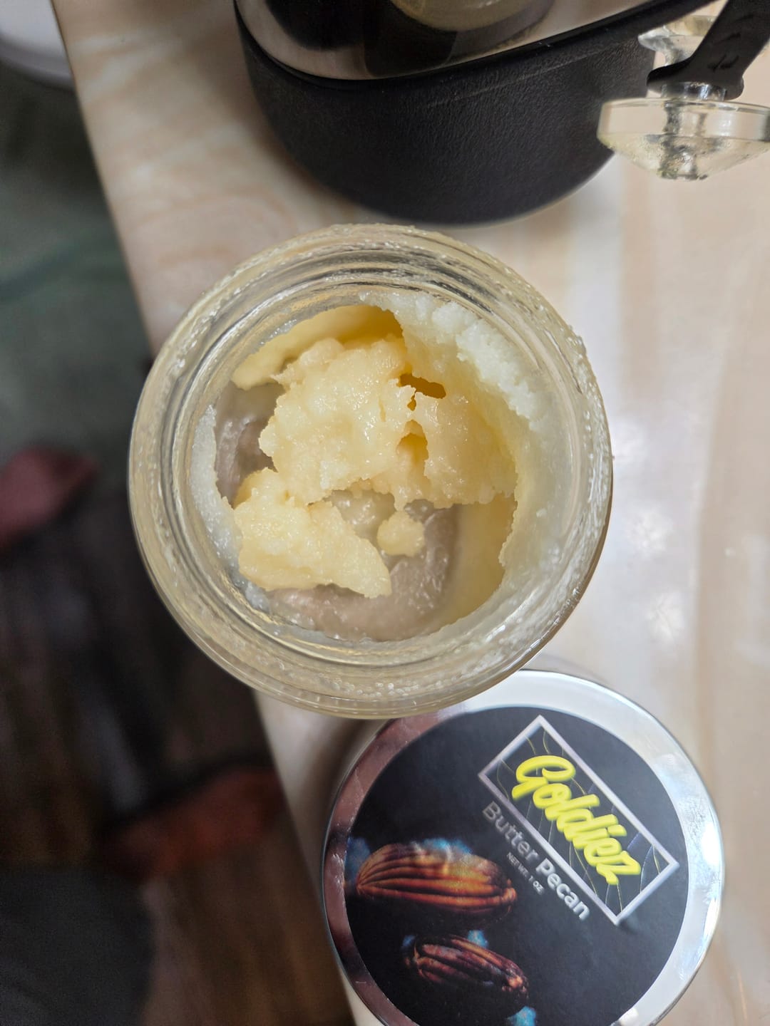 Customer photo review of Goldiez Badder Live Resin - 28 Grams