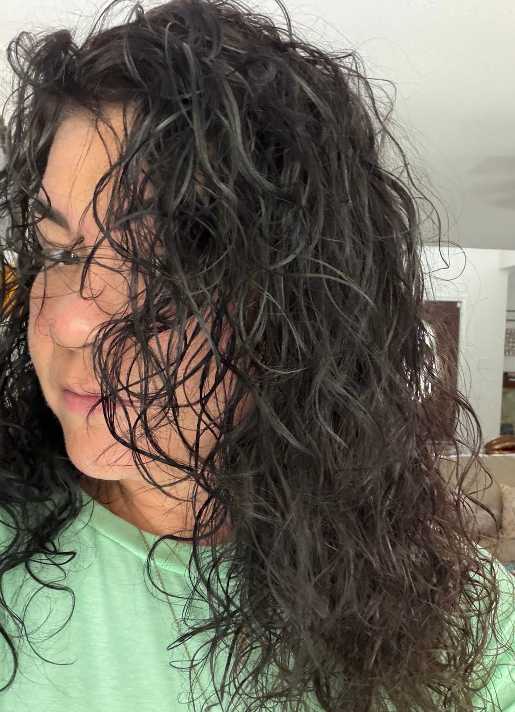 Customer photo review of LOVE CURL Shampoo