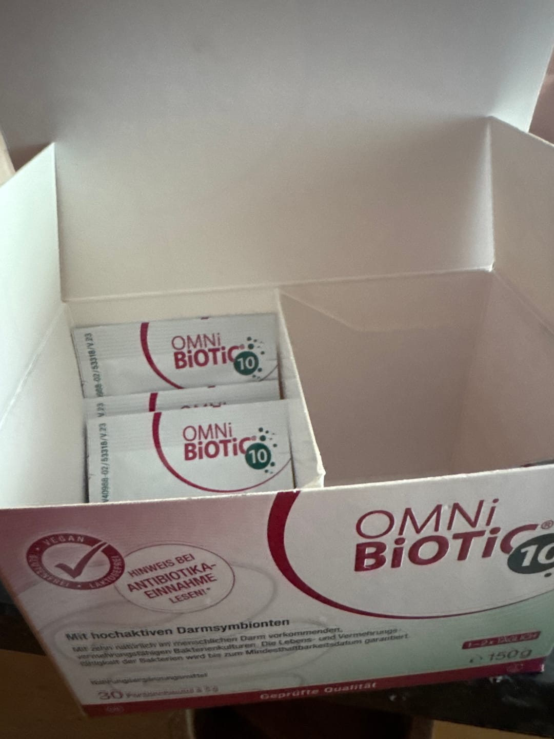 Customer photo review of OMNi-BiOTiC® 10
