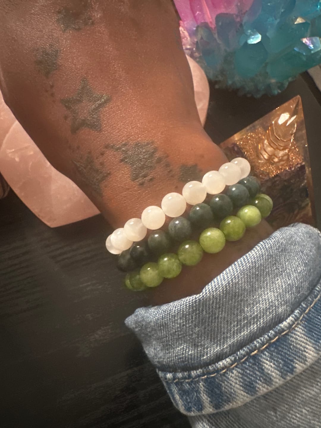 Customer photo review of Moonstone Bracelet