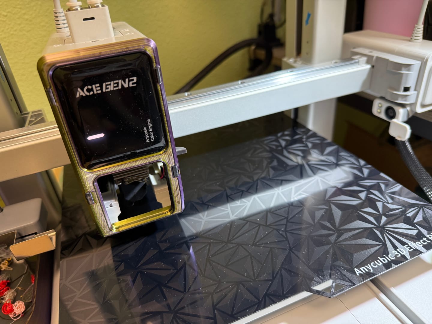 Customer photo review of Anycubic Placa de efecto 3D de doble cara