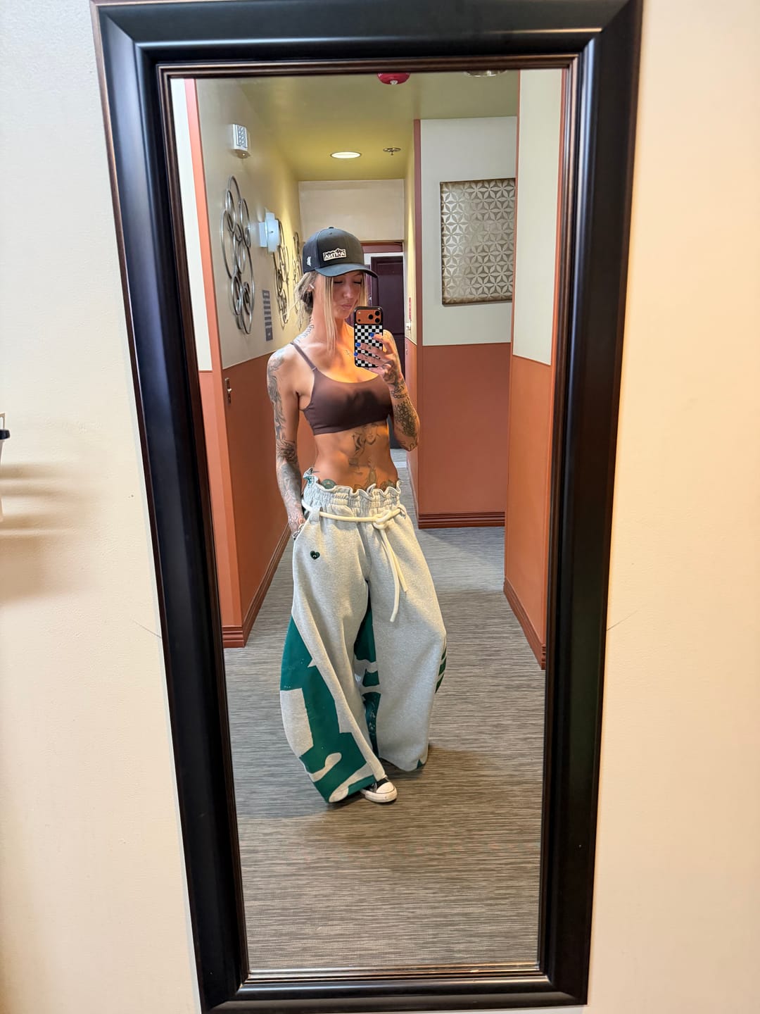 Customer photo review of Aelfric Eden Graffiti Super Baggy Barrel Sweatpants