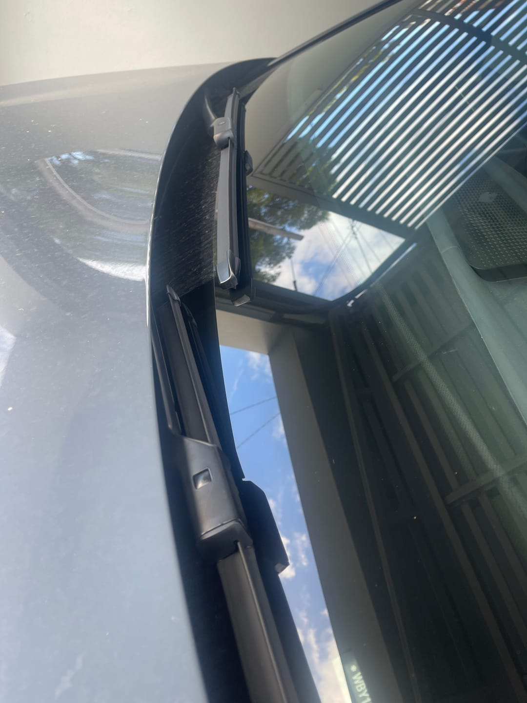 Customer photo review of BMW iX Wiper Blades