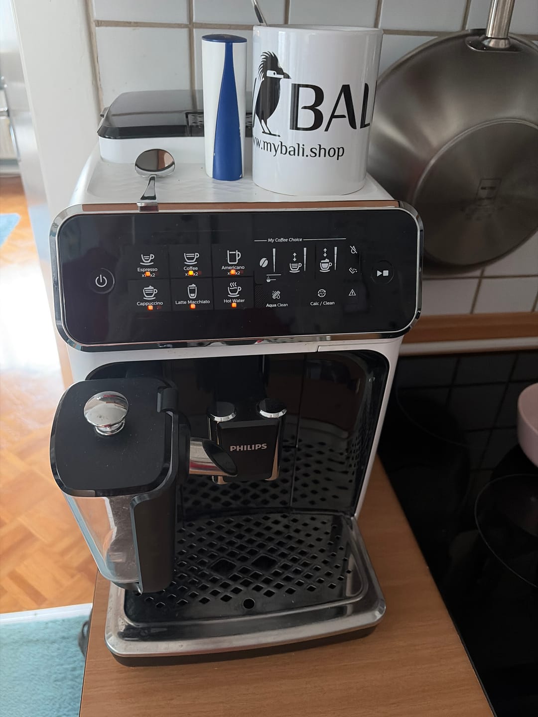 Customer photo review of MYBALI Kennenlernpaket (1 KG Kaffee + MYBALI Kaffeetasse)