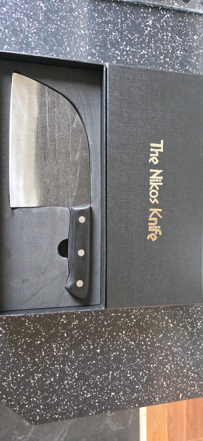 Customer photo review of The Nikos Knife™