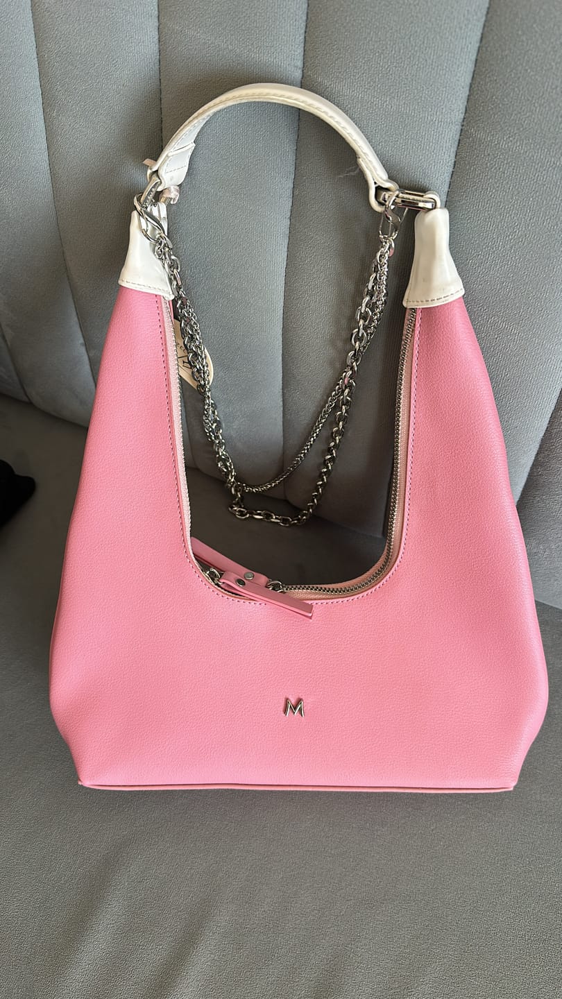 Customer photo review of Matmazel Kerry Fuşya Omuz Kadın Çantası