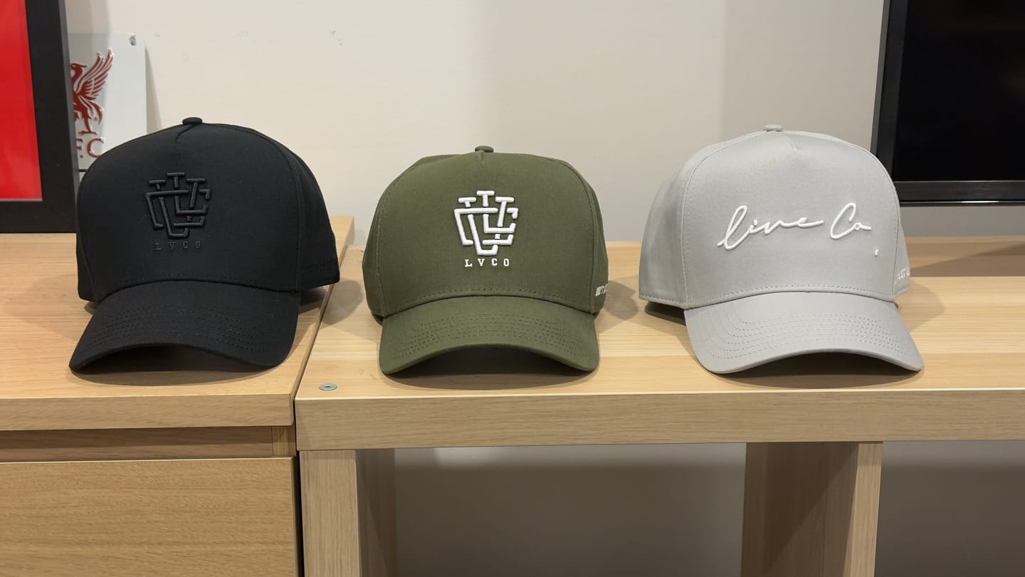 Customer photo review of Live Co. "Grey Signature Series" A-Frame Snapback