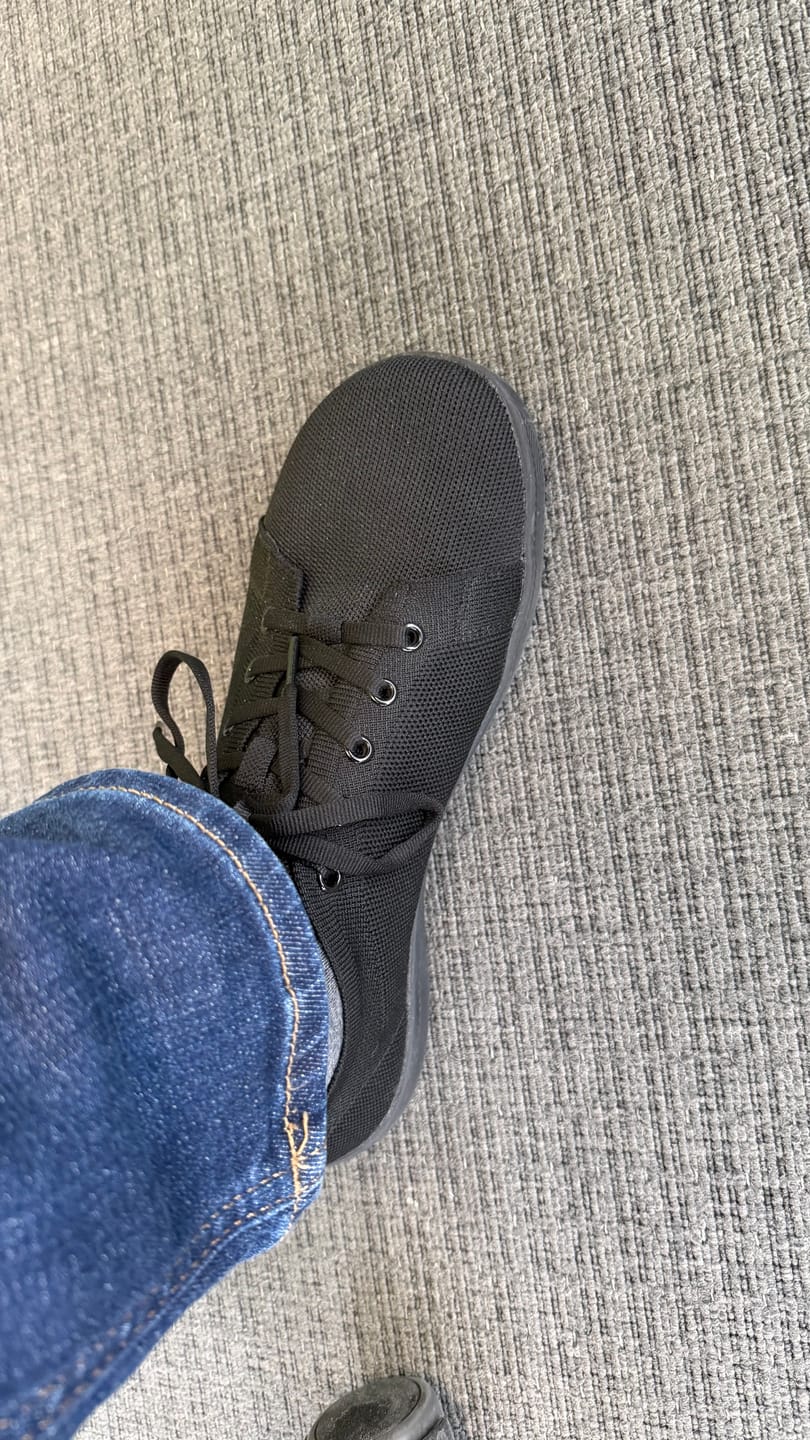 Customer photo review of Barfuss-Sneaker