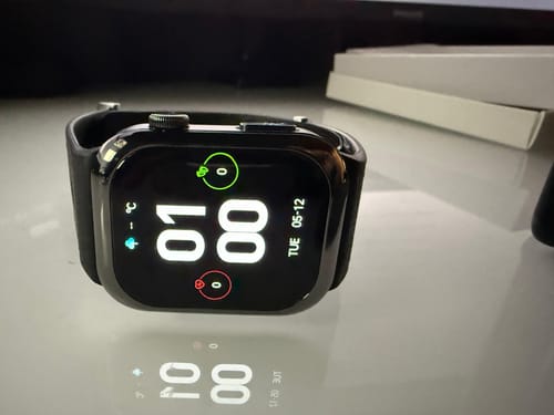 Customer photo review of VitaFit Air 3 Fusion. Gesundheitsuhr mit EKG und Blutdruck ohne Kalibrierung